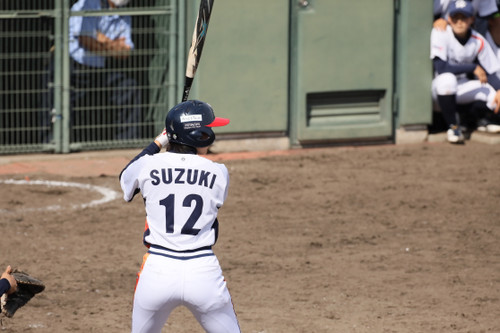 代打鈴木(未)選手