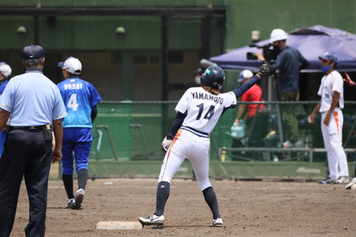 ちょっと見えにくいな・・・。　#山本選手