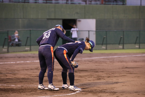 さぁ頑張れ！！　＃長谷川選手＃森山選手
