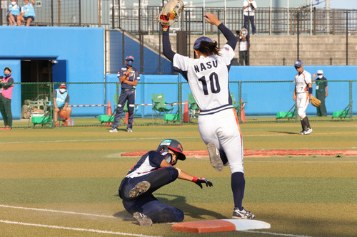 おっとと・・・。　＃那須選手