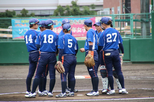 円陣①