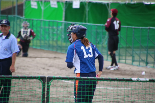 貴重なキャッチャー姿　＃山口選手