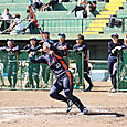 豪快なスイングからHR！　＃森山選手