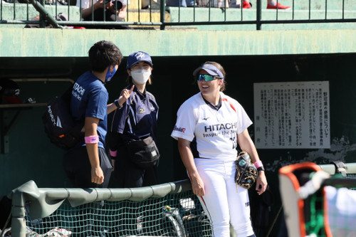 雑談中　＃フリッペン選手＃廣部さん＃石川トレーナー