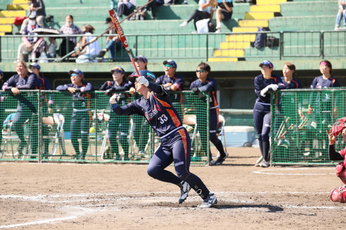 豪快なスイングからHR！　＃森山選手