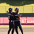 歓喜！　＃堀口選手＃清原選手