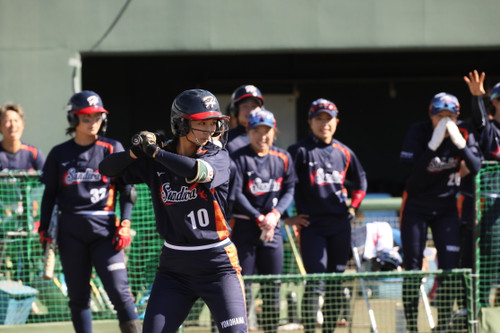 先制打　＃那須選手