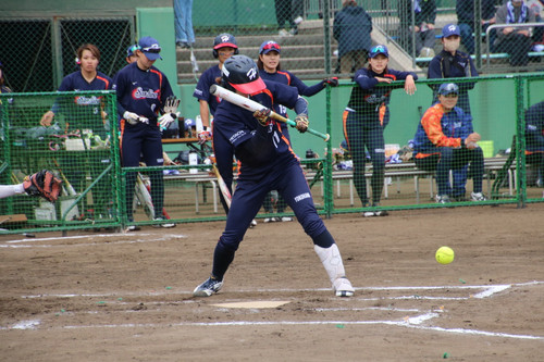 ナイスバント！　＃唐牛選手