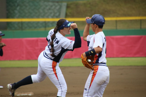 よーーし！　＃フリッペン選手＃坂本(結)選手
