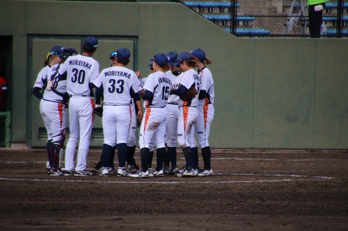 気合い入れ円陣