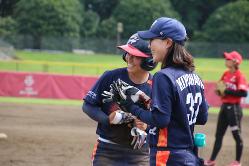 ＃女鹿田選手＃清原コーチ