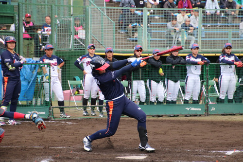 豪快な一発！！　＃森山選手