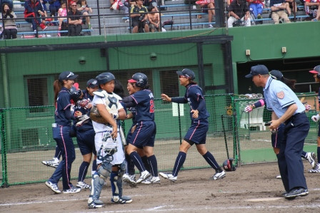 これが勝負の世界です。たった一球で勝負が決まる！