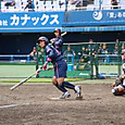 そして私も打った！