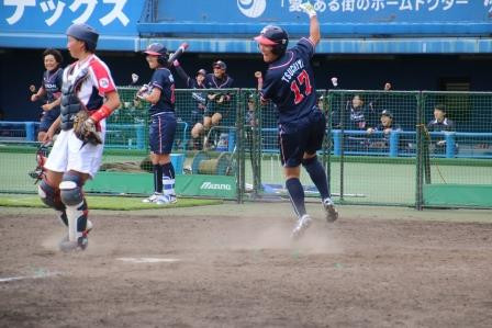 逆転のランナーとしてホームイン！うれしい！