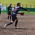 ライナーキャッチ→ポロッ→焦らず一塁へ