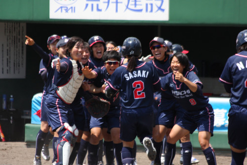 チーム全員でお出迎え！