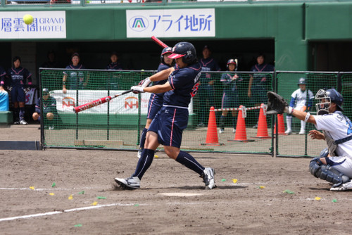 だめ押し追加点の犠牲フライ！ナイスバッティング！