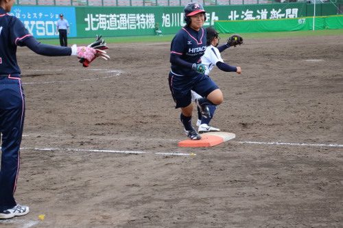 出塁成功！！