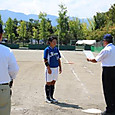 林選手、うれしいけど、まぶしい感が。。半端ないです。