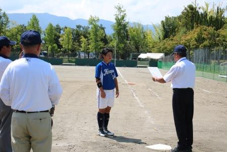 林選手、うれしいけど、まぶしい感が。。半端ないです。