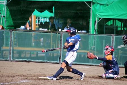 出たー！奥田選手の待望のツーランホームラン