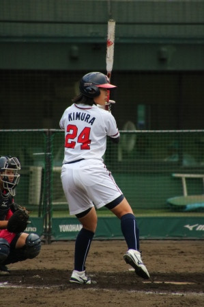 代打、木村選手！
