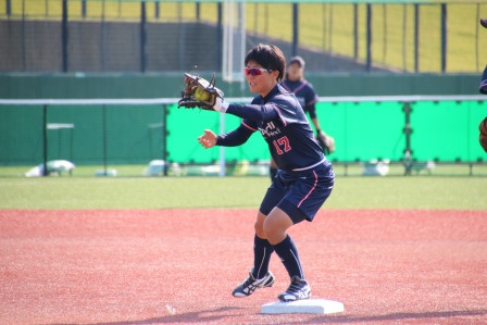 槌谷選手の内野守備？