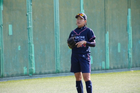 試合に備える木村選手！