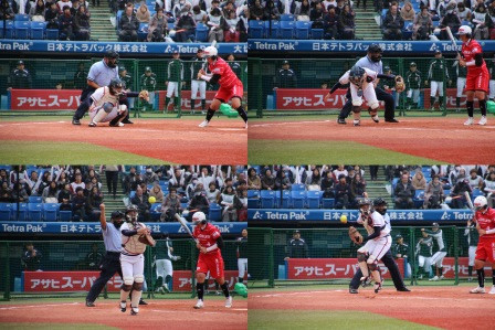 三振シーン