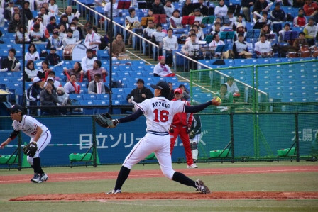 ビック相手に堂々のピッチング！さすが！