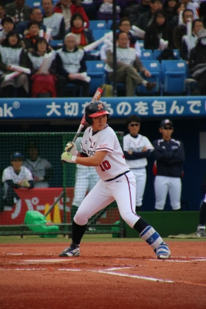 バッティングでもチームを引っ張った林キャプテン！