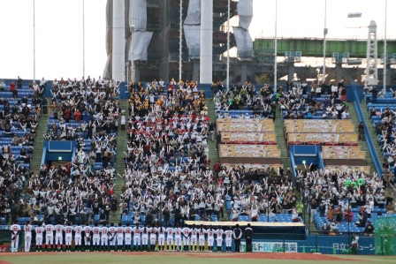 たくさんの応援の中見事勝利！ありがとうございます！