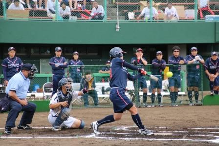 リーグ歴代最多本塁打40号を打った山田選手