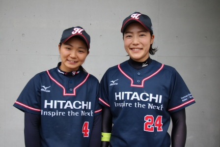 打のヒロイン♪木村選手＆那須選手