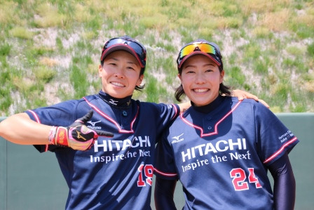 打のヒロイン！山田選手＆木村選手