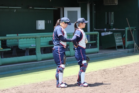 後ろ、留めて～。ハイハイと言ったかは？です。鈴木選手と数馬選手