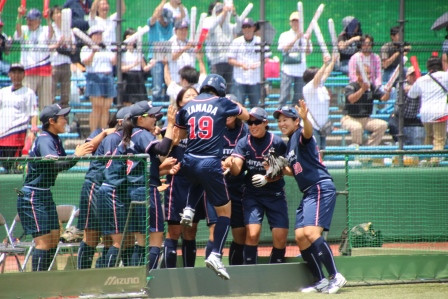 手洗い歓迎だけど喜びのナインです！