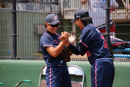 奥田選手、小園選手の同級生コンビ♪
