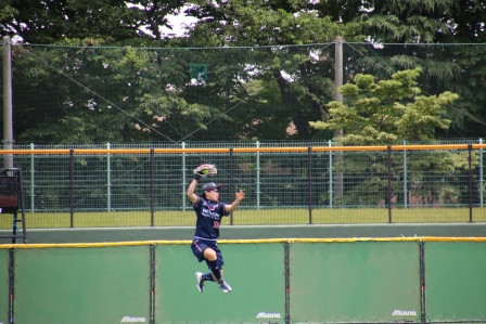 さすが山田選手！ナイスキャッチ！！