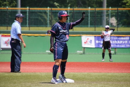 代走で登場、俊足の松本選手