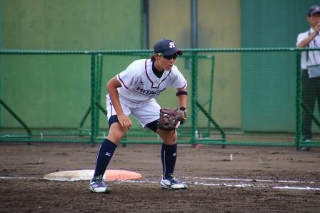 奥田選手、一球集中！！