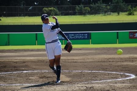 後半戦開幕投手の小薗選手!!