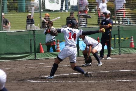 前半戦のリベンジを狙う先発、泉(花)選手！