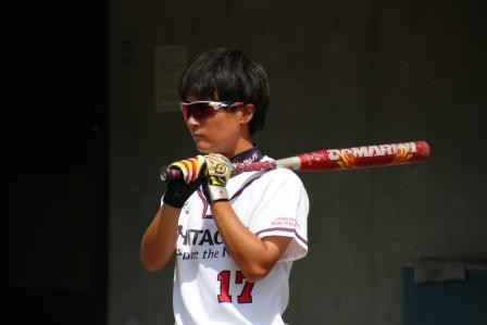 いつでも準備は怠りません。槌谷選手