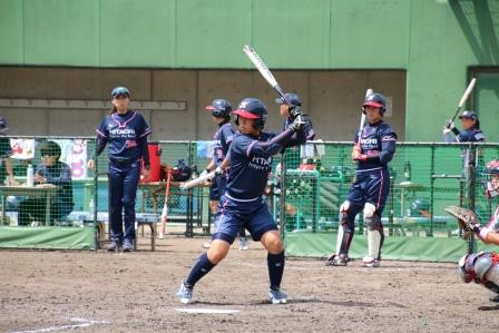 松本選手、代打で登場しました！！