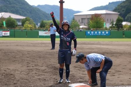カメラ目線頂きました！松岡選手