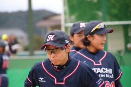 仲間を送り出したあと、自分に厳しく？山田選手