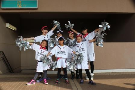 ２日間一緒に応援してくれたチアの皆さん２