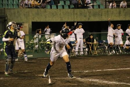 サヨナラヒットを打った木村選手